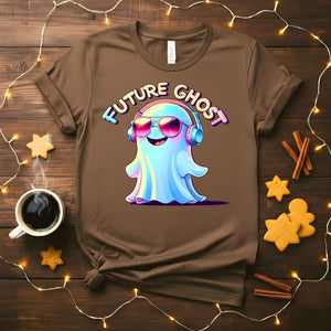 Future Ghost Meme Funny T-Shirt with workplace humor text