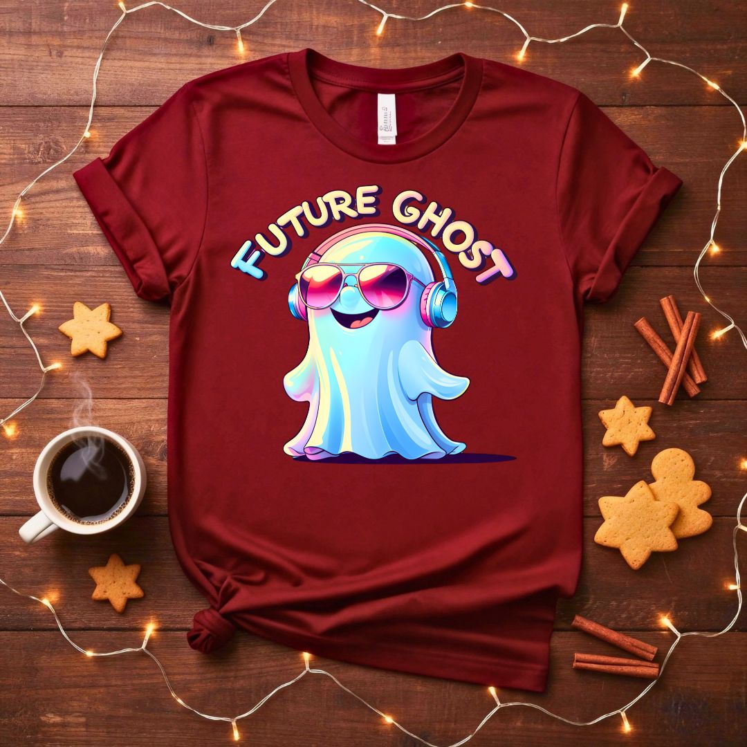 Future Ghost Meme Funny T-Shirt with workplace humor text
