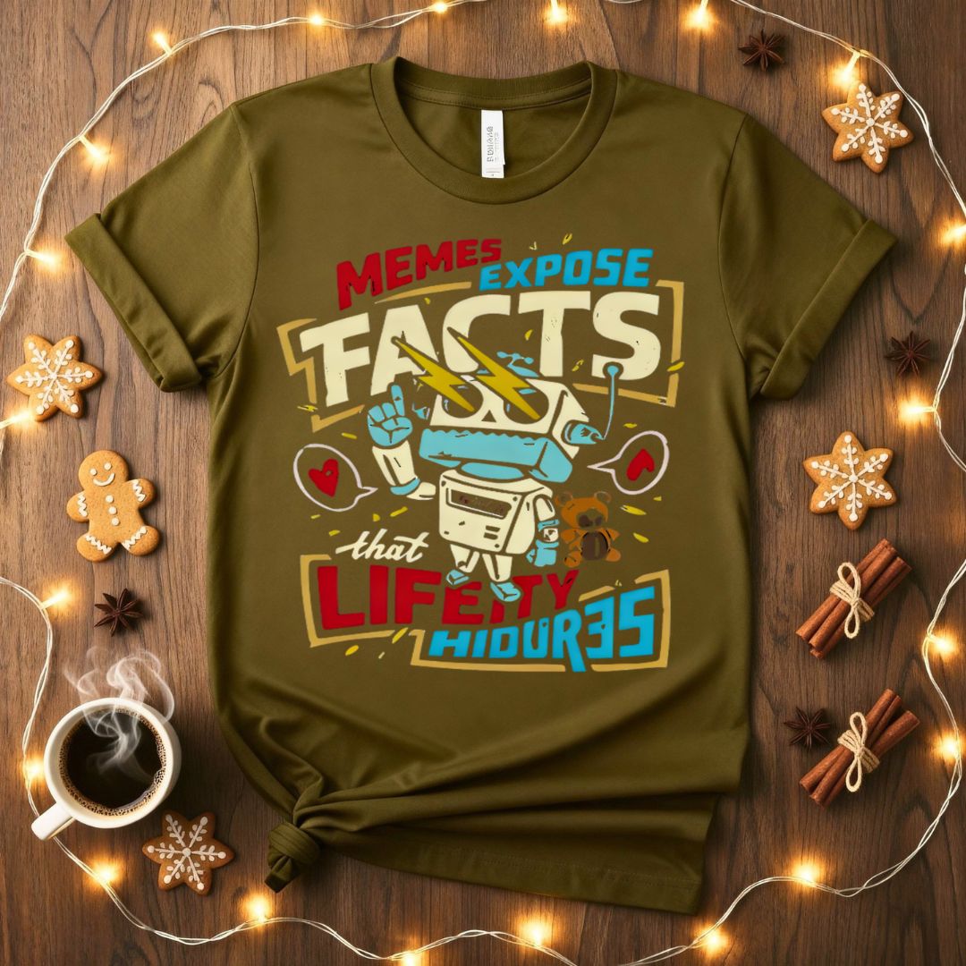 Geek Meme Expose Funny T-Shirt with multiple nerdy confessions