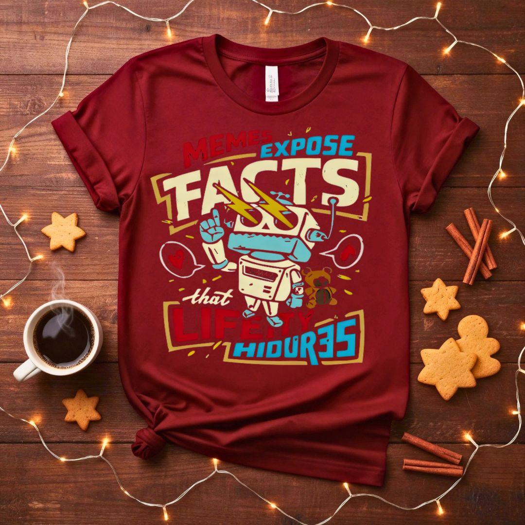 Geek Meme Expose Funny T-Shirt with multiple nerdy confessions