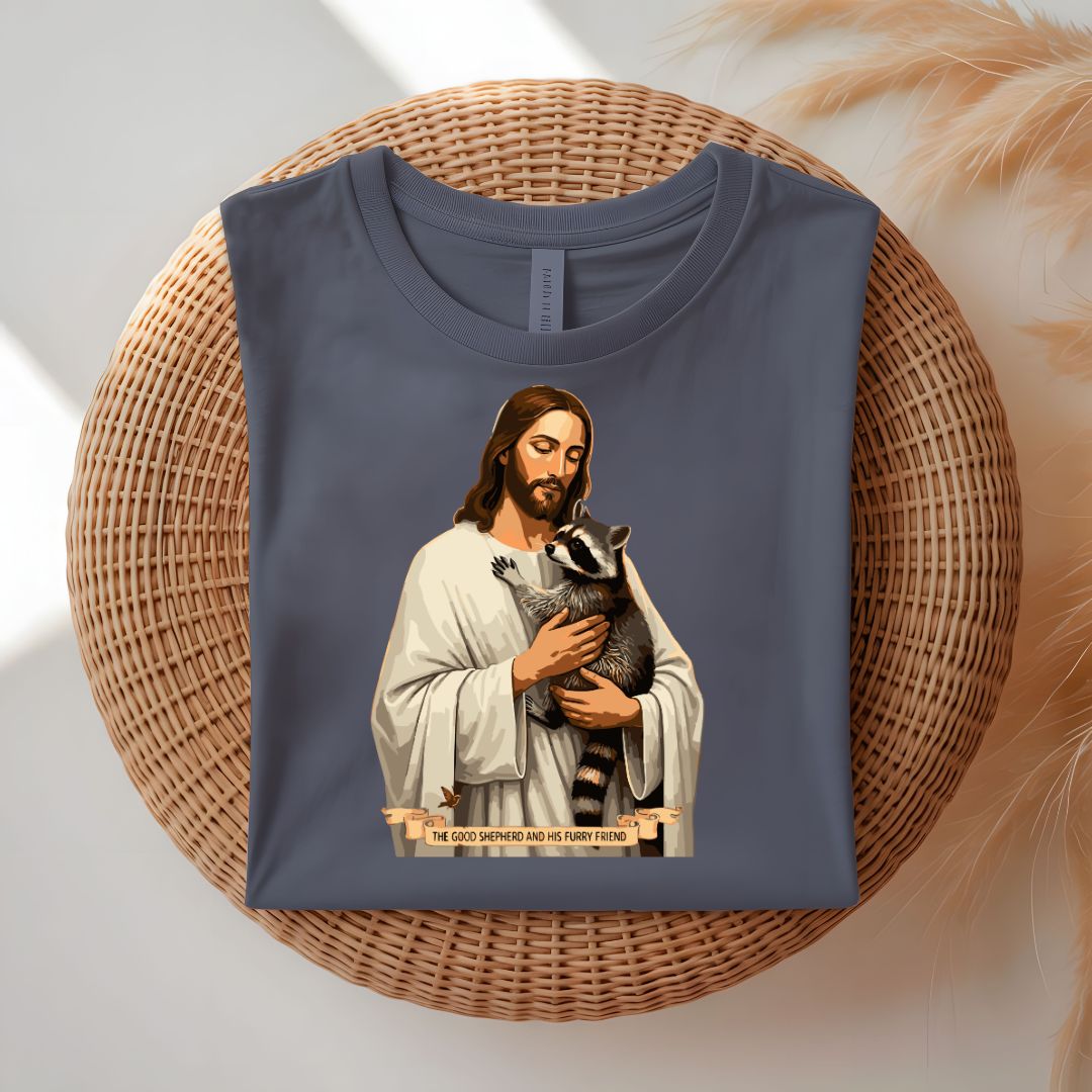Good Shepherd and His Furry Friend Dog Lover T-Shirt