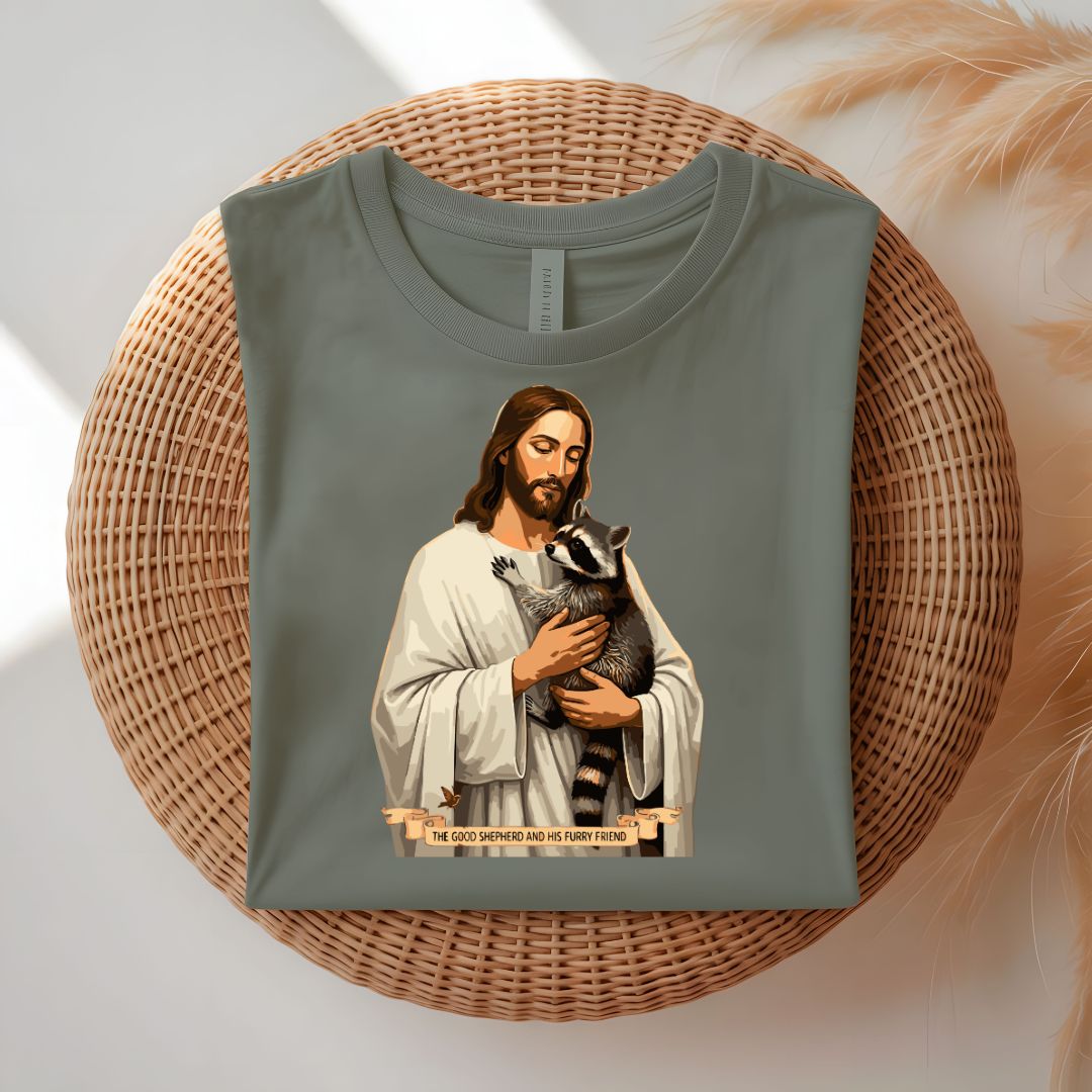 Good Shepherd and His Furry Friend Dog Lover T-Shirt