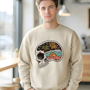 Good Time Streetwear Crewneck Sweatshirt front view