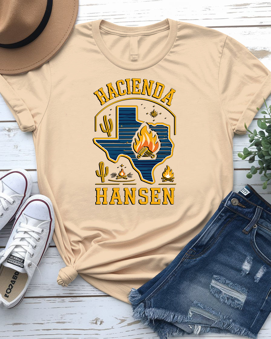 Hacienda Hansen Tee – Vintage Ranch & Western Vibes