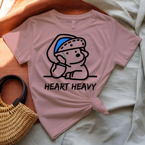Heart Heavy Funny T-Shirt for Relatable Emotional Humor