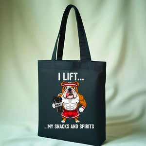 I Lift gym tote bag for weightlifters