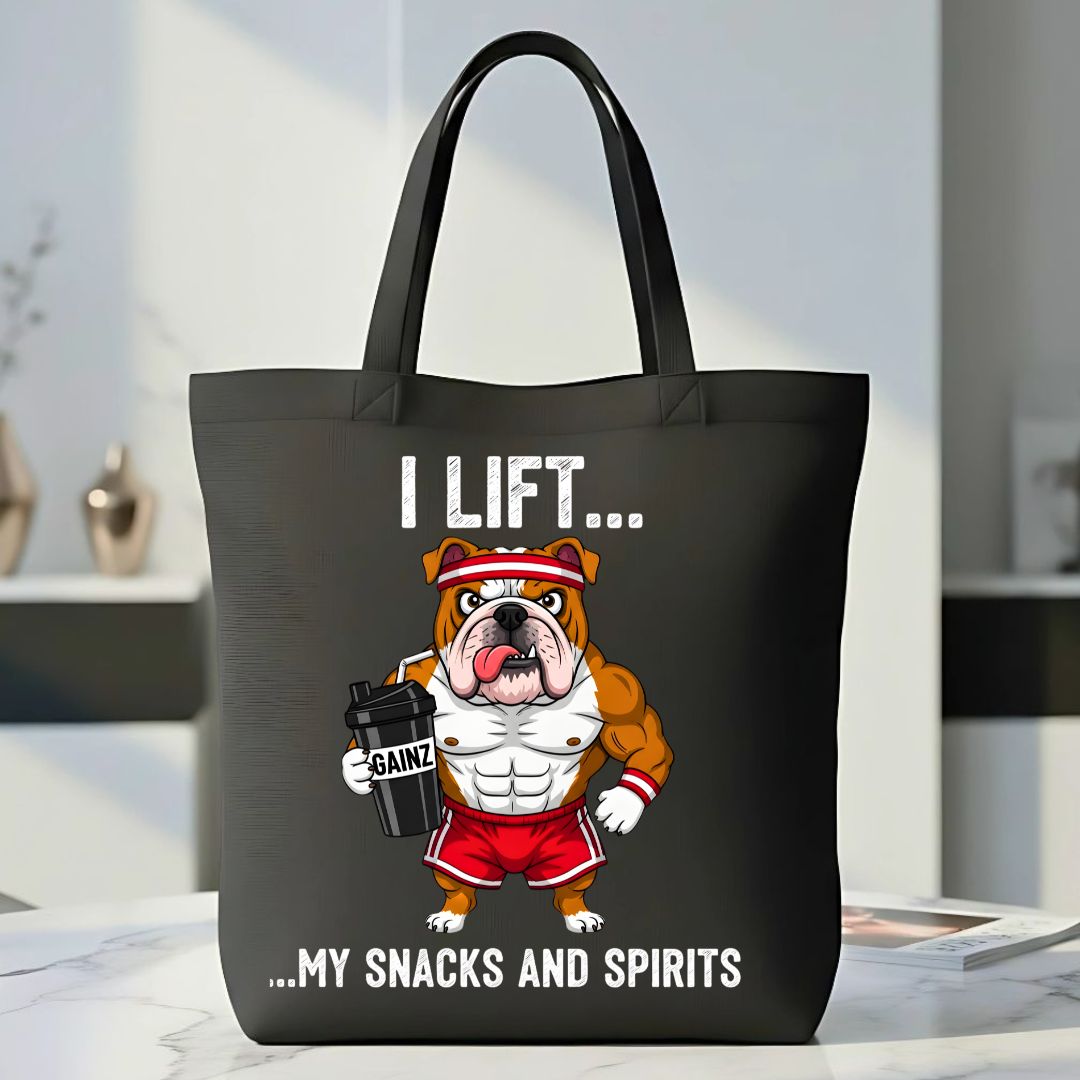 I Lift gym tote bag for weightlifters