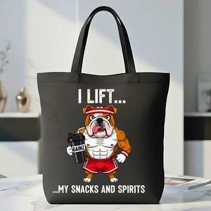 I Lift gym tote bag for weightlifters