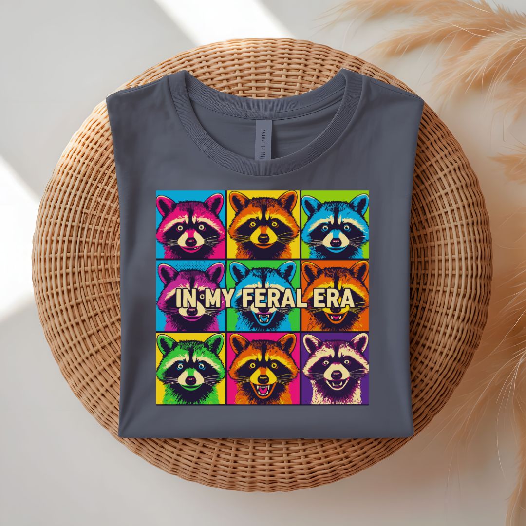 In My Feral Era Funny Relatable T-Shirt