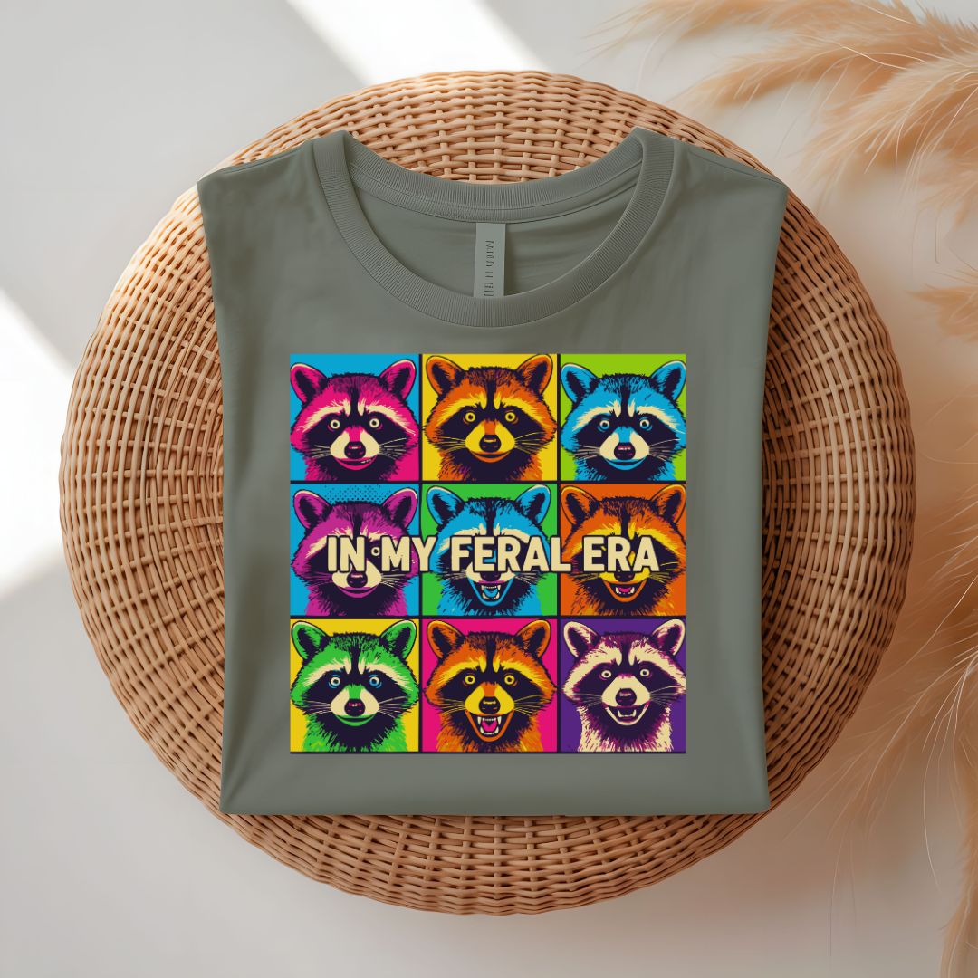 In My Feral Era Funny Relatable T-Shirt