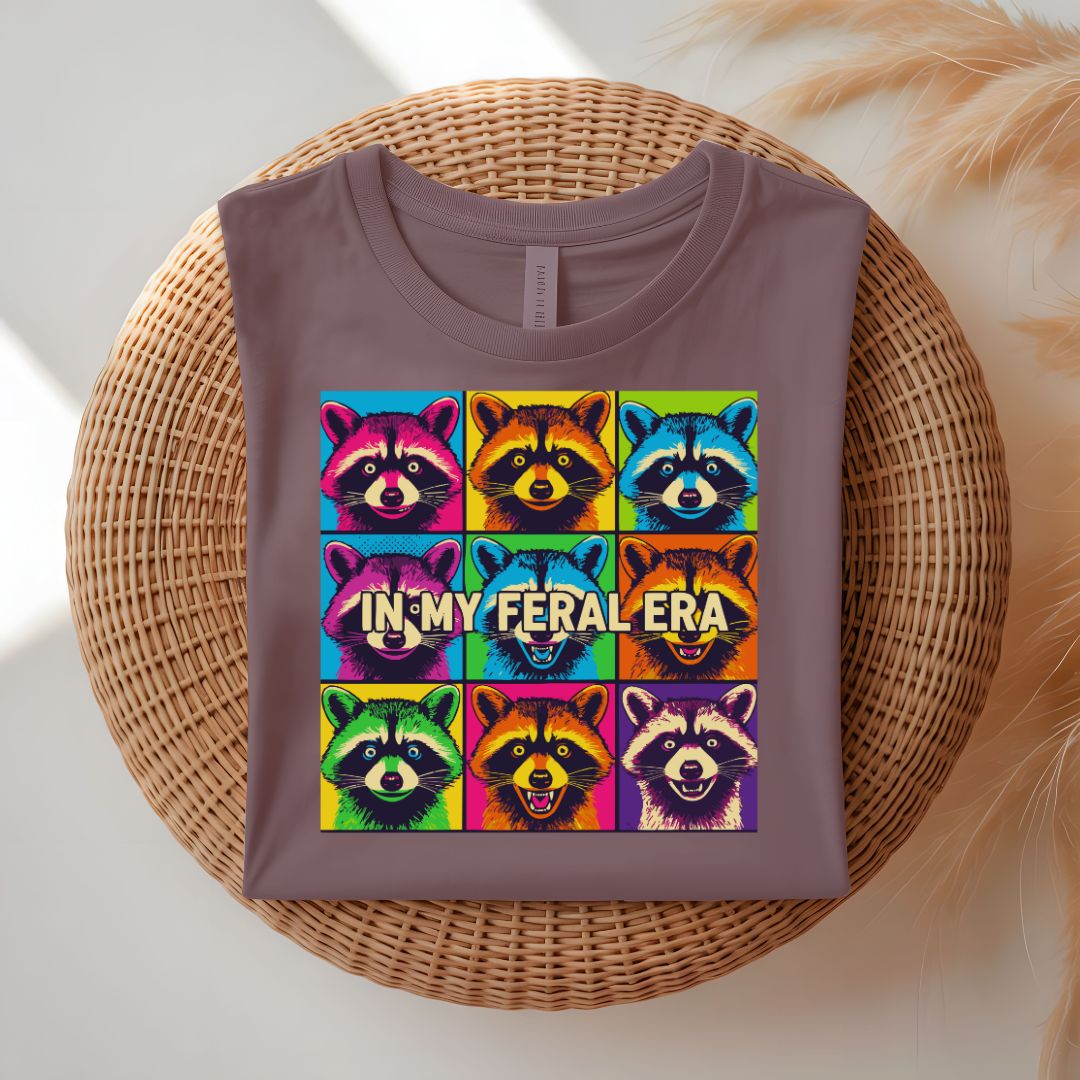 In My Feral Era Funny Relatable T-Shirt
