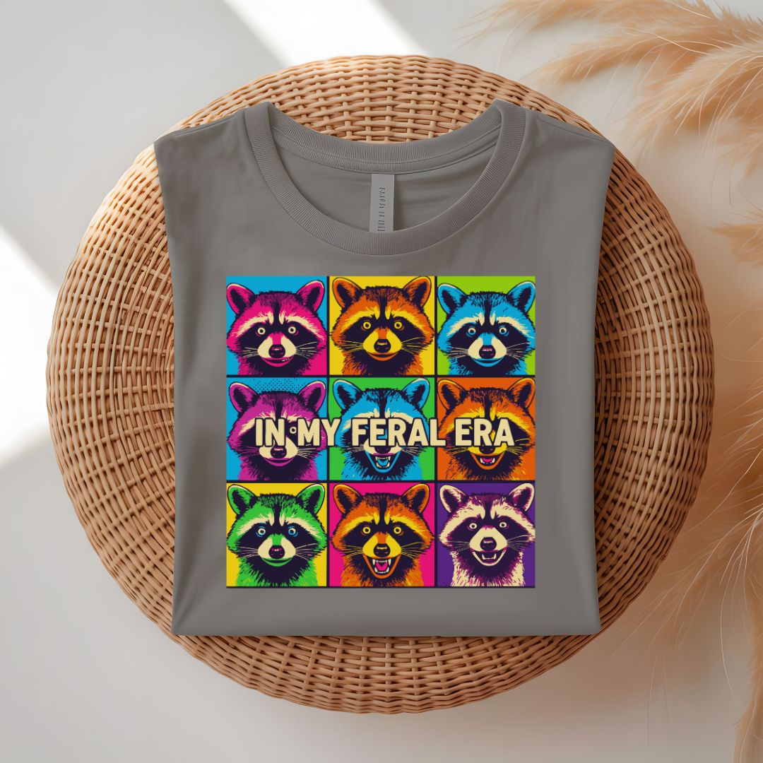 In My Feral Era Funny Relatable T-Shirt