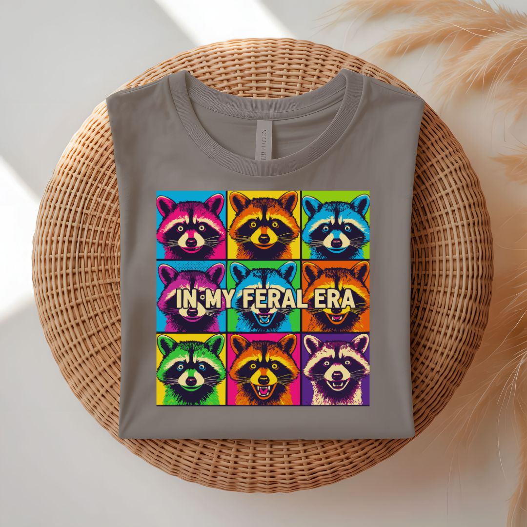 In My Feral Era Funny Relatable T-Shirt