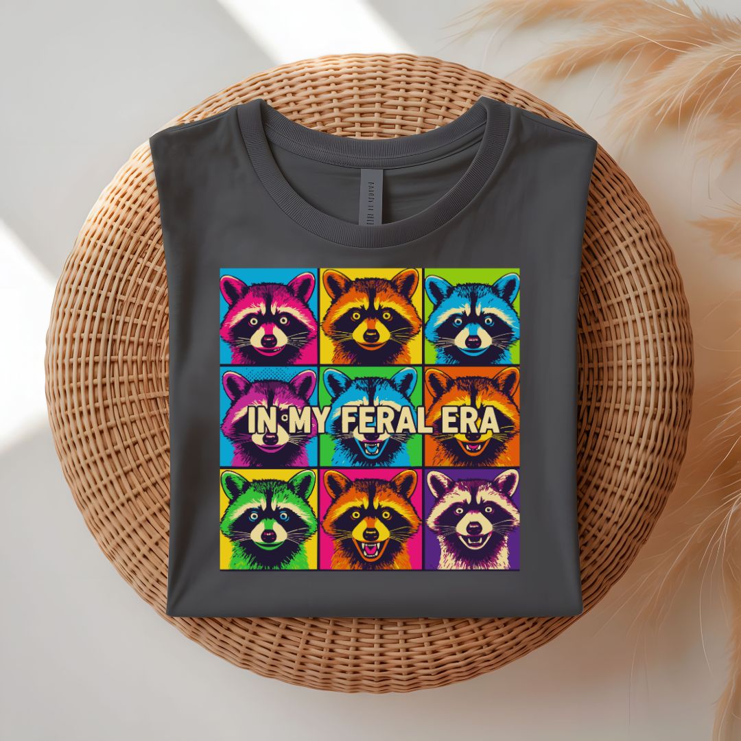 In My Feral Era Funny Relatable T-Shirt
