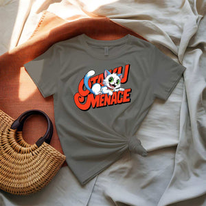 Japanese Cat Tee Funny Anime Cat T-Shirt by Memez Store
