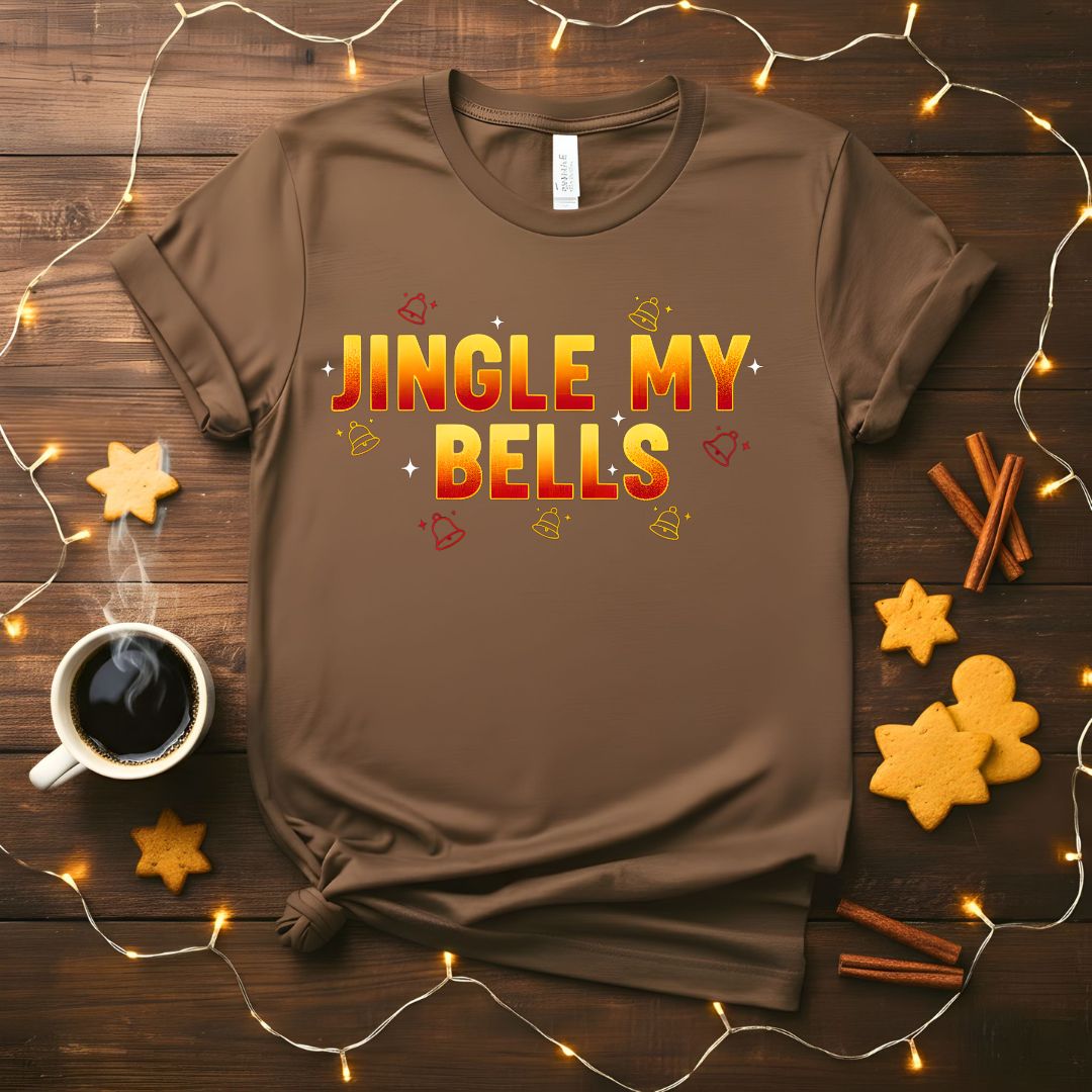 Jingle My Bells Funny Flirty Christmas T-Shirt