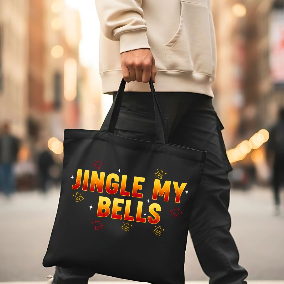 Jingle My Bells Funny Flirty Tote Bag