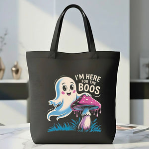 Just Here for the Boos Halloween Tote Bag