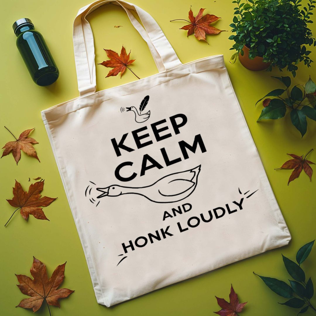 Keep Calm And Eat Pizza Tote Bag - Memez Store