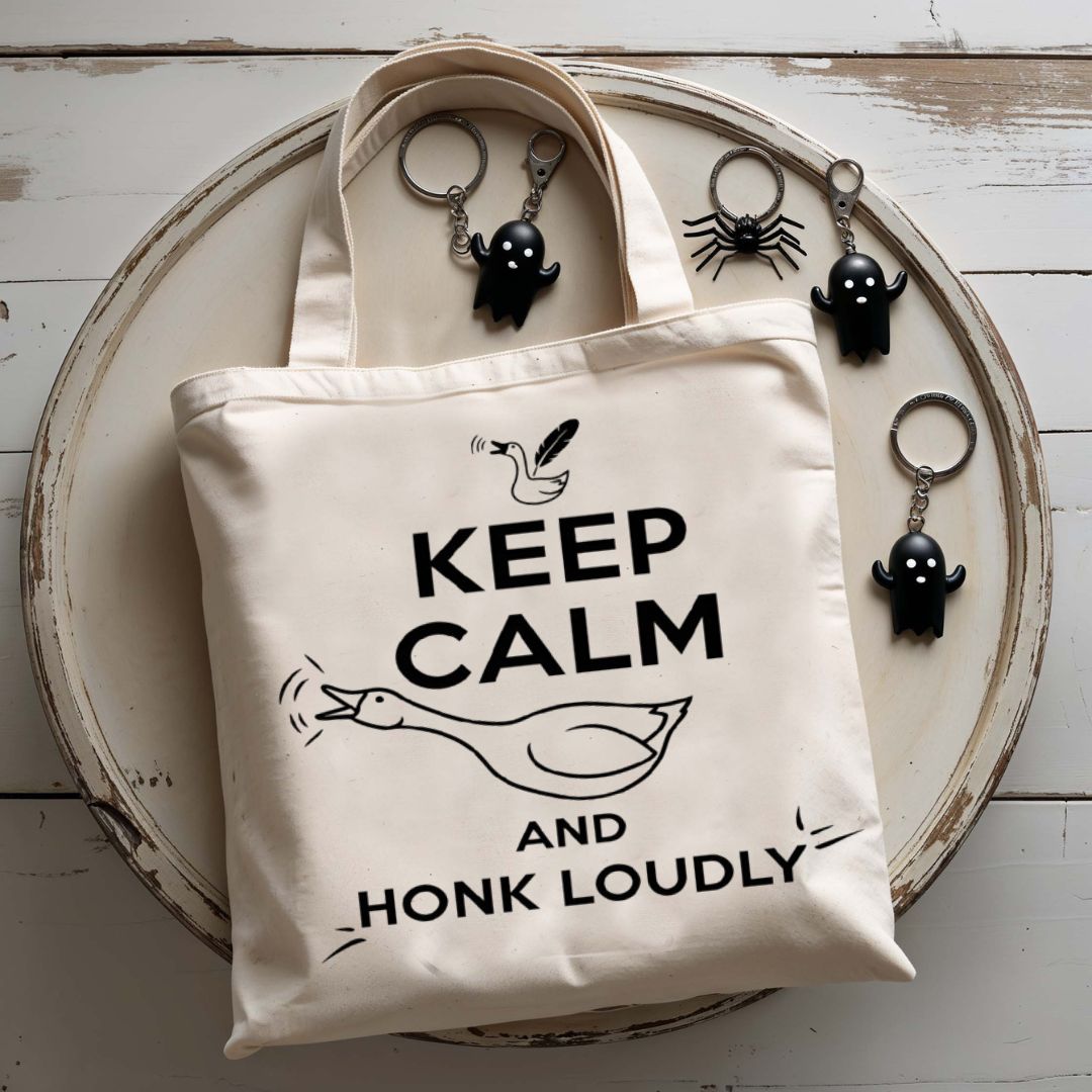 Keep Calm And Eat Pizza Tote Bag - Memez Store