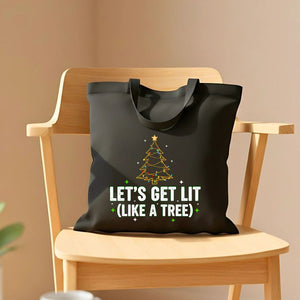 Let's Get Lit Funny Party Tote Bag