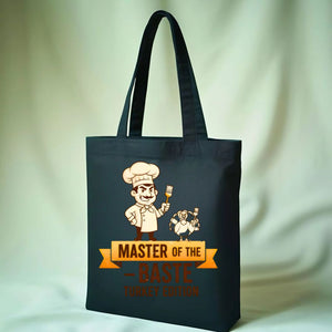 Master of Baste Funny Cooking Tote Bag