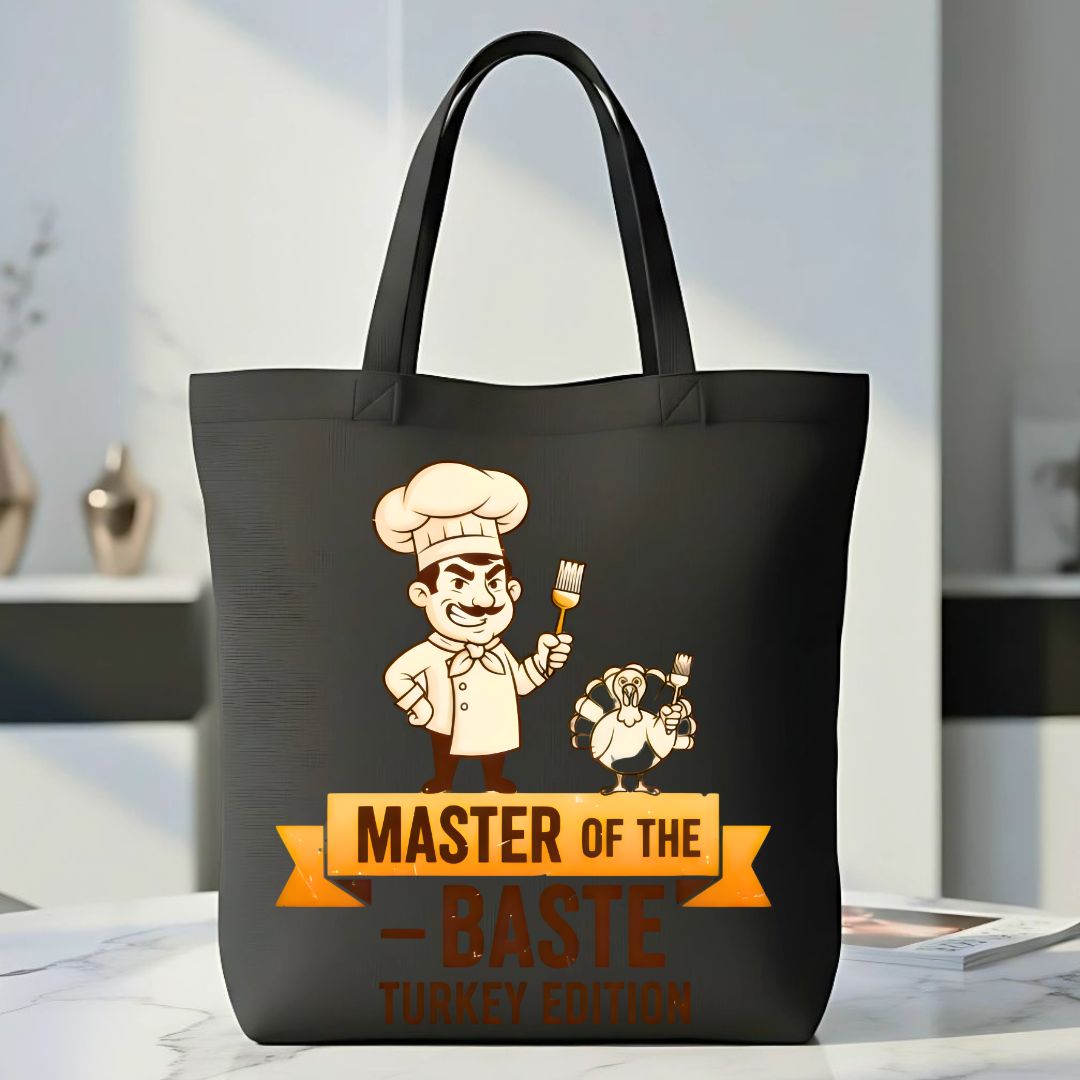Master of Baste Funny Cooking Tote Bag