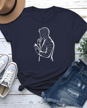 Mathematics Expert Funny Tee front view