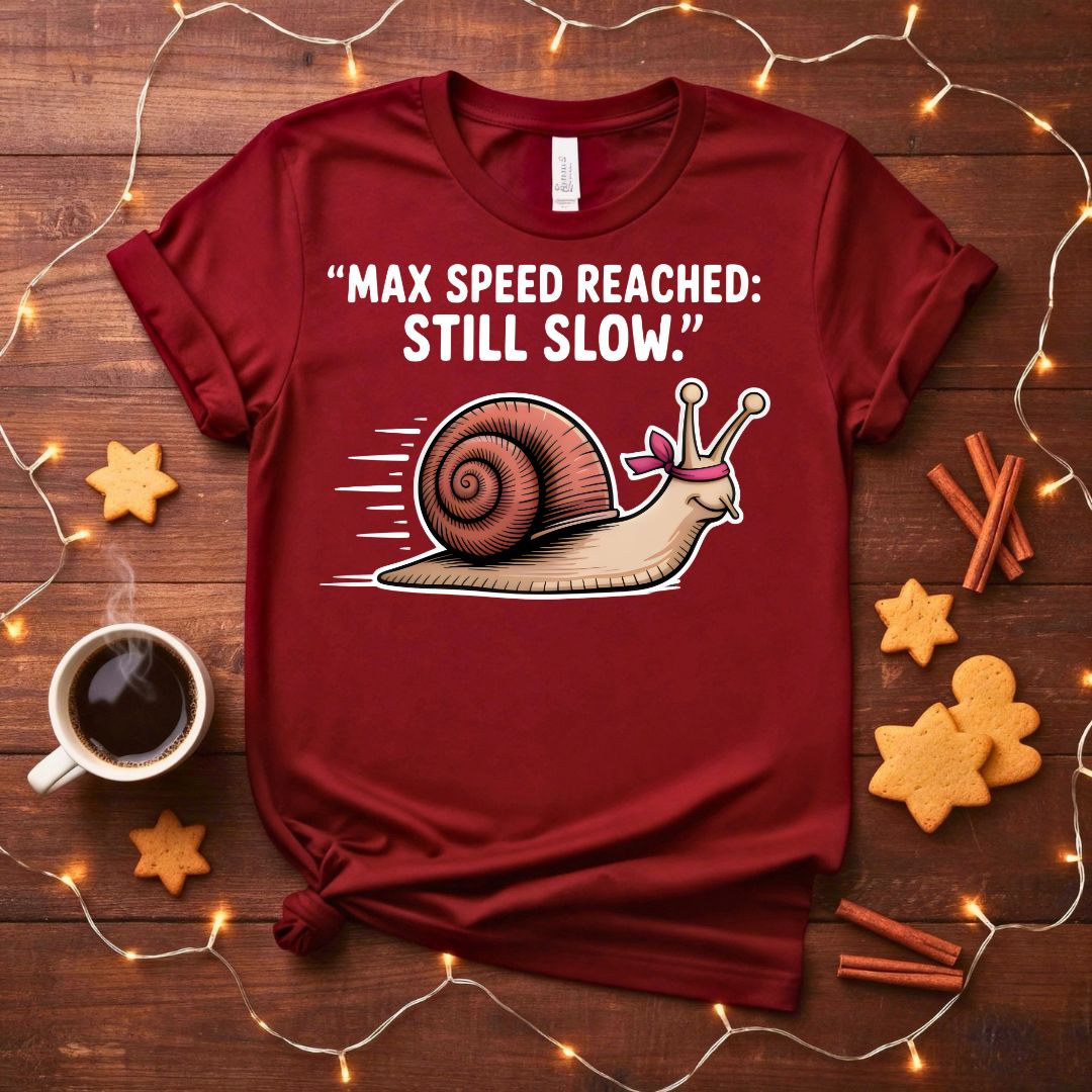 Maximum Speed Reach Still Slow Funny Sloth T-Shirt