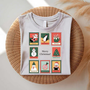 Merry Christmas Stamp Meme T-Shirt