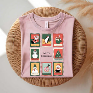 Merry Christmas Stamp Meme T-Shirt