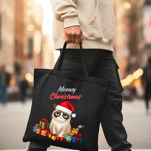 Merry Christmas Tote Bag with classic holiday design