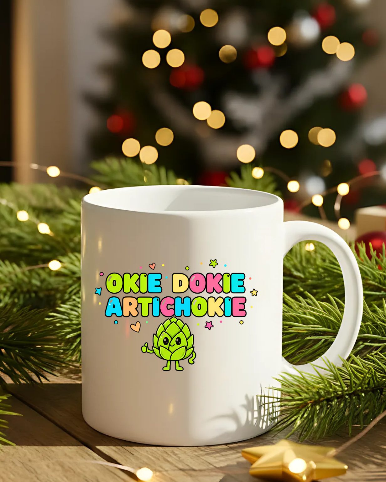 Okie Dokie slogan mug funny meme ceramic cup