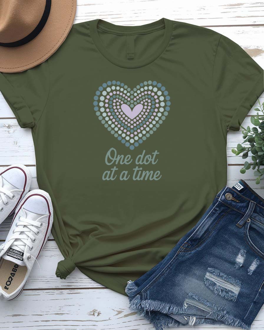 One Dot at a Time – The Meme Shirt That Speaks in Silence