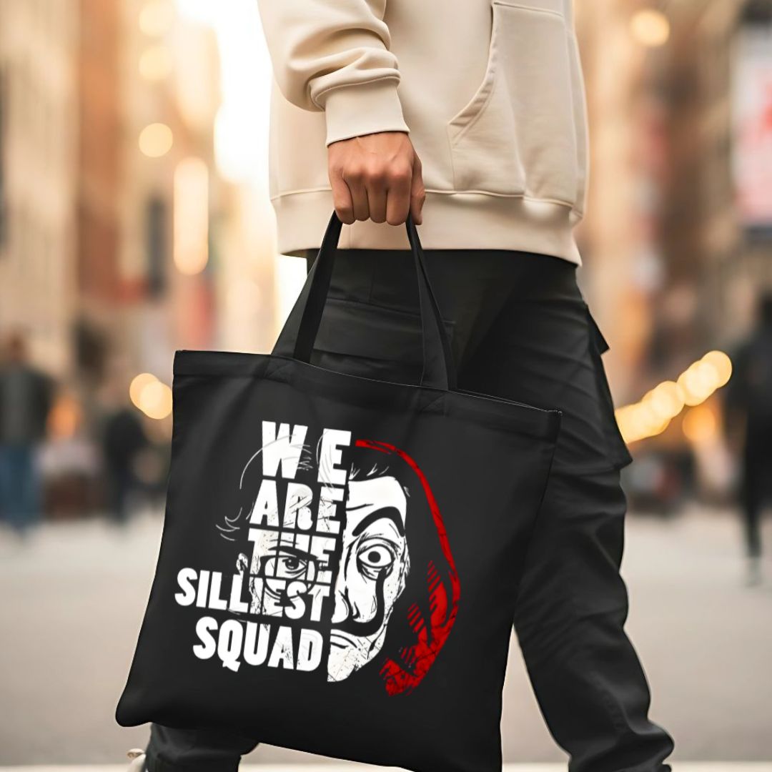 Parody Face Meme Tote Bag - This is Fine Dog Design