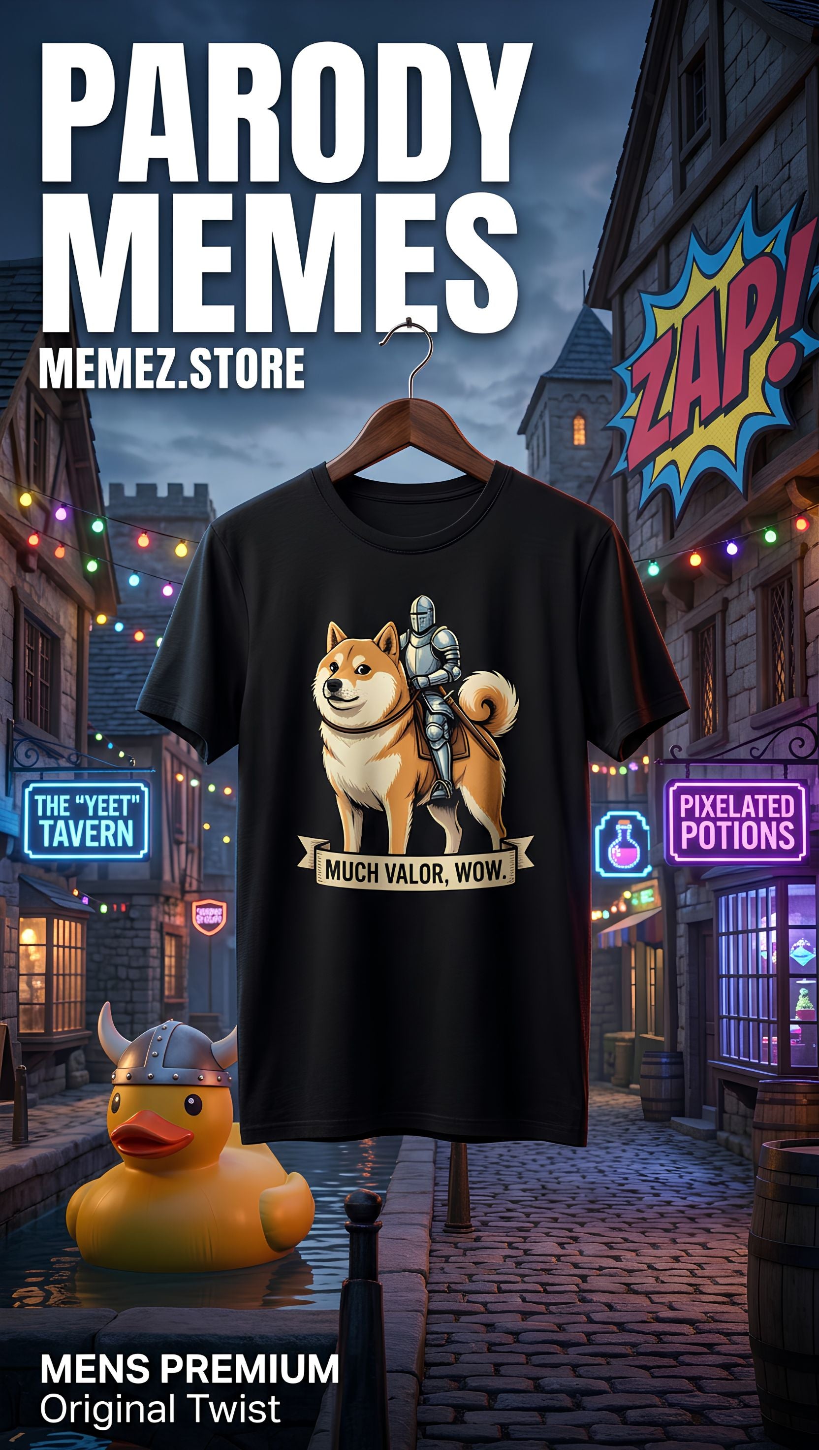Parody Memez Tee Collection by Memez Store collection banner