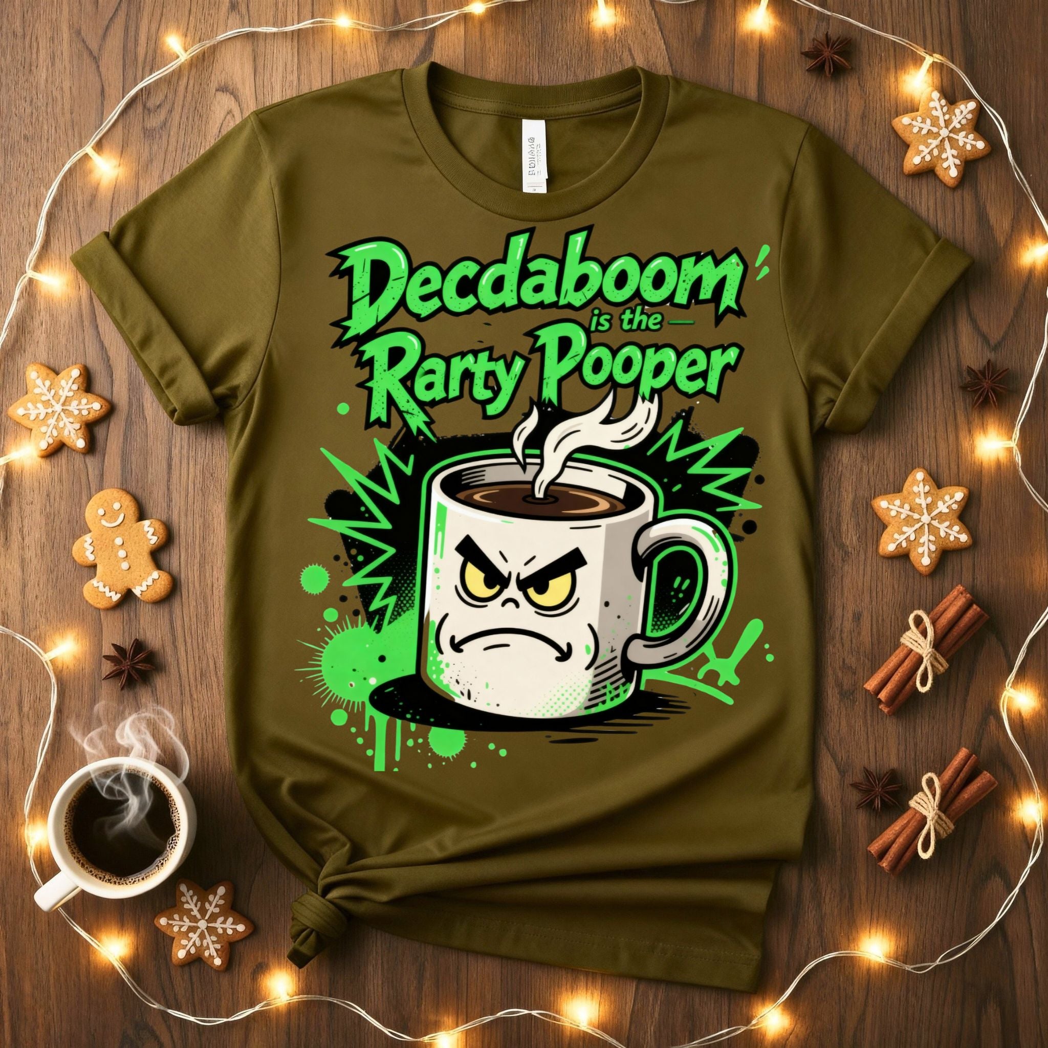 Party Pooper Christmas Meme Funny Tee – funny sarcastic holiday t-shirt for Christmas parties.”