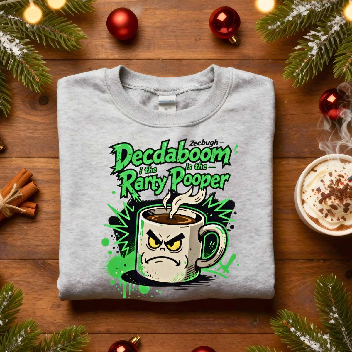 Party Popper Christmas meme sweatshirt, funny holiday humor sweatshirt, cozy festive unisex sweatshirt for Christmas 2025, meme funny Christmas outfit for men and women, holiday party wear.