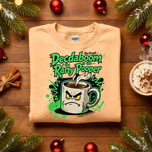 Party Popper Christmas meme sweatshirt, funny holiday humor sweatshirt, cozy festive unisex sweatshirt for Christmas 2025, meme funny Christmas outfit for men and women, holiday party wear.