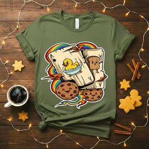 Playing Cards and Cookies Meme Funny T-Shirt