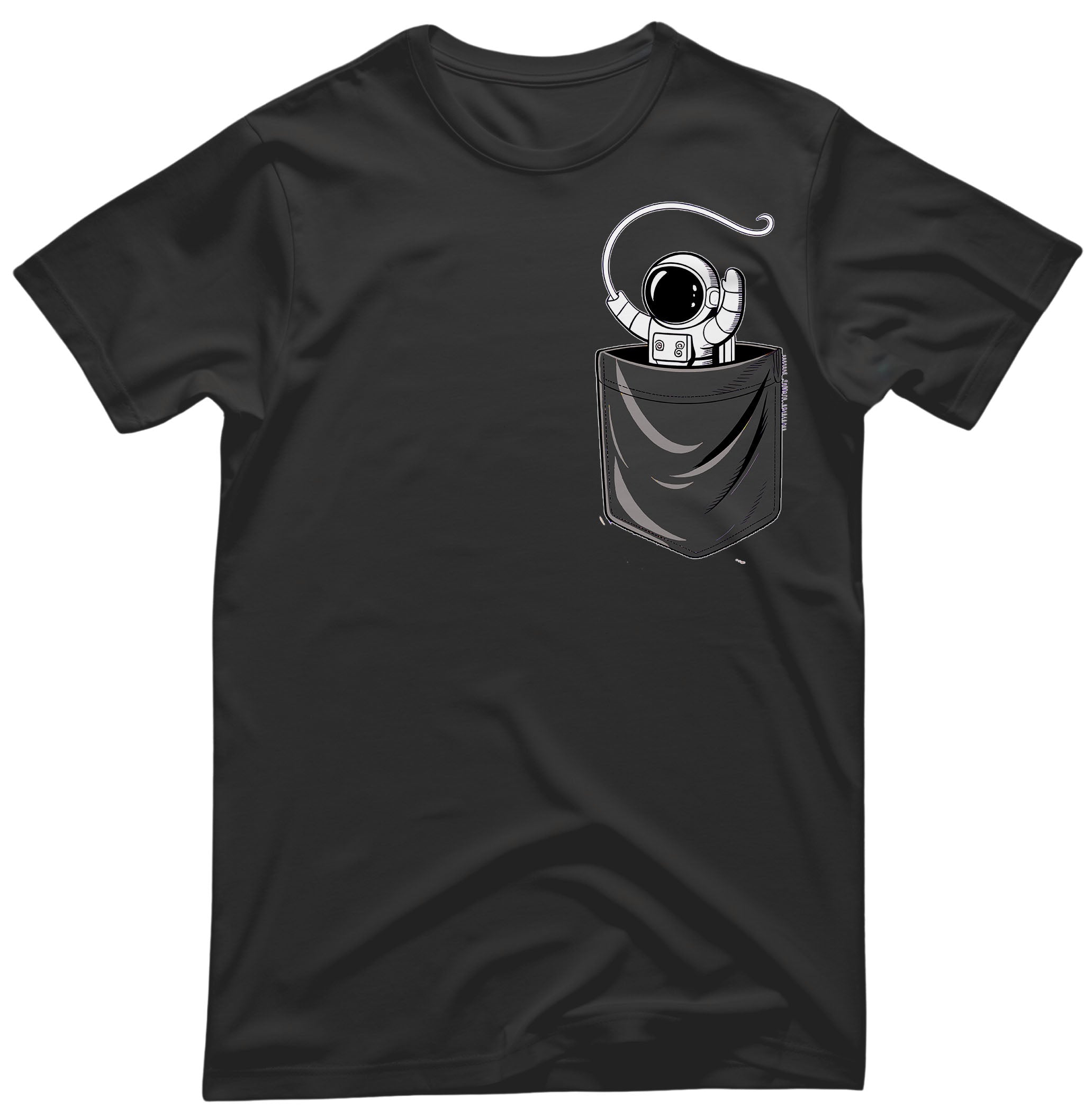Pocket Astronaut Unisex Tee - Space Humor Apparel | Memez Store