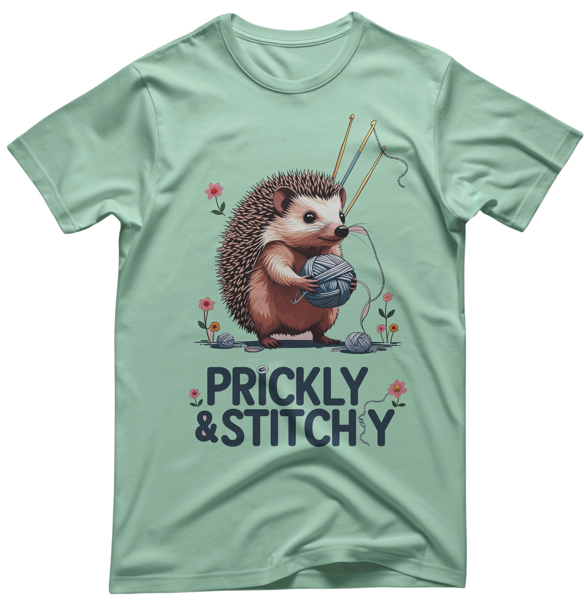 Prickly & Stitch Cute Animal Meme Tee - Funny Apparel | Memez Store