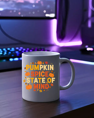 Autumn pumpkin spice latte mug ceramic 11oz 15oz