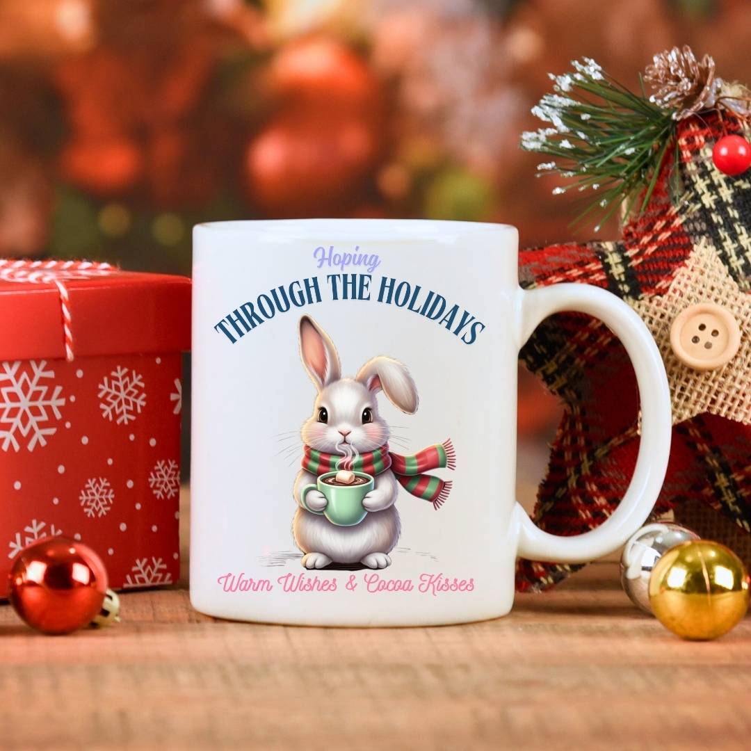 Rabbit Love Coffee Mug – cute bunny meme ceramic mug for coffee lovers, animal humor gift by Memez.Store