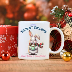 Rabbit Love Coffee Mug – cute bunny meme ceramic mug for coffee lovers, animal humor gift by Memez.Store