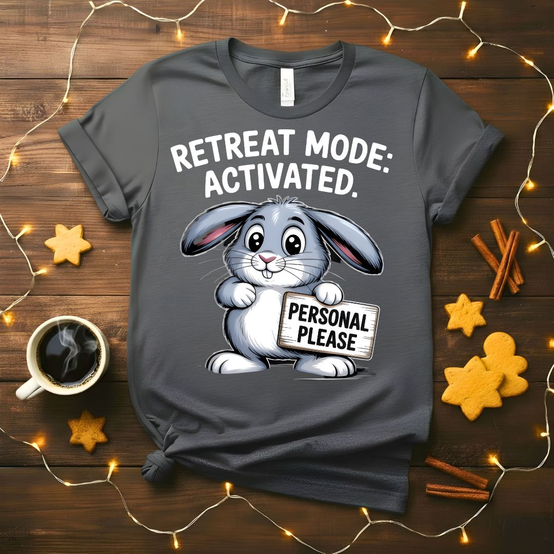 Retreat Mode Funny Introvert Humor T-Shirt
