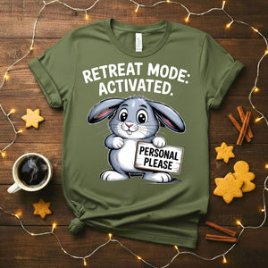 Retreat Mode Funny Introvert Humor T-Shirt
