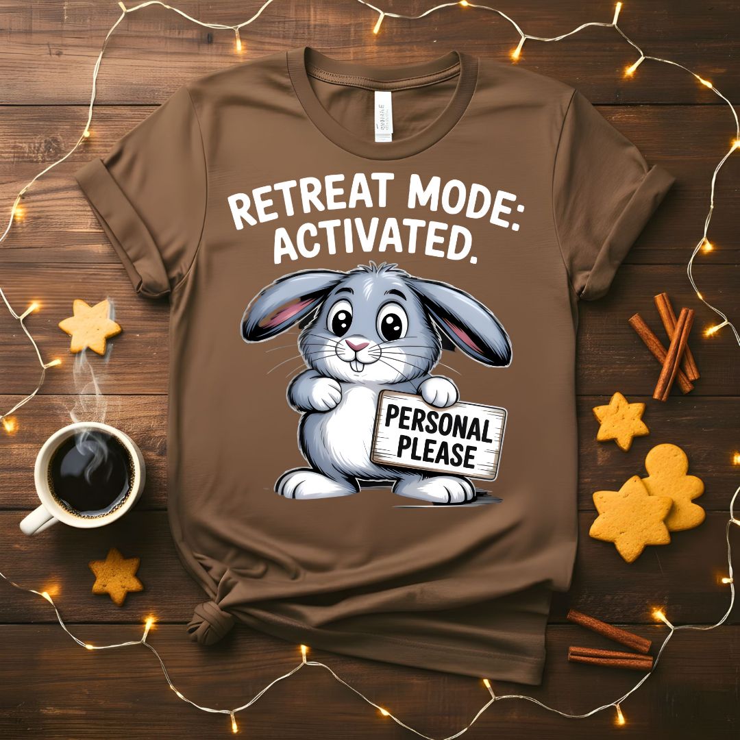 Retreat Mode Funny Introvert Humor T-Shirt