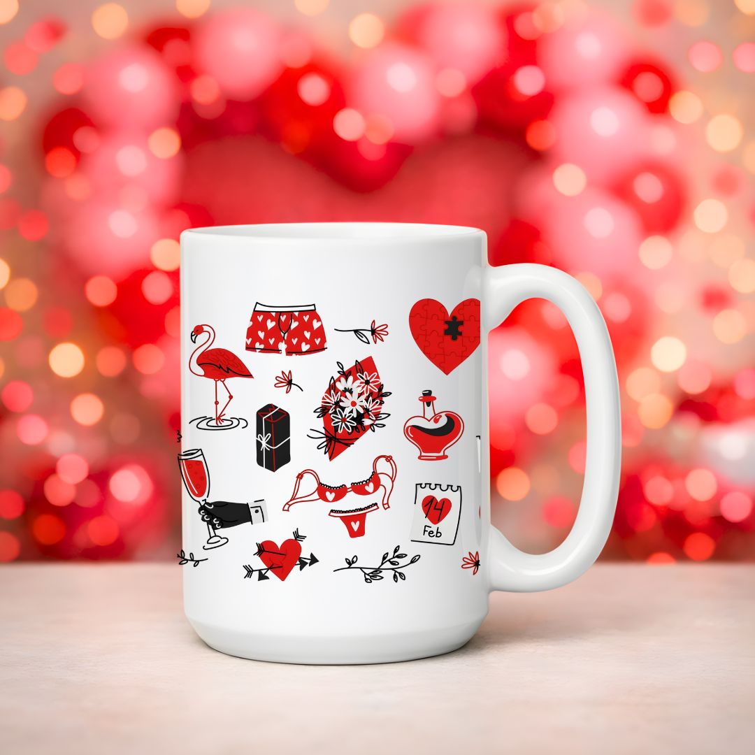 14 February special Valentine’s mug for gifting coffee lovers