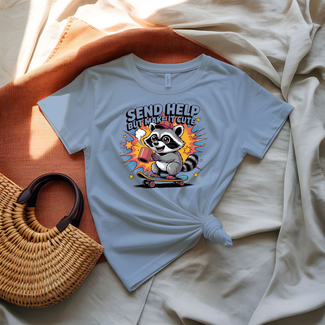 Send Help Funny Graphic T-Shirt by Memez Store